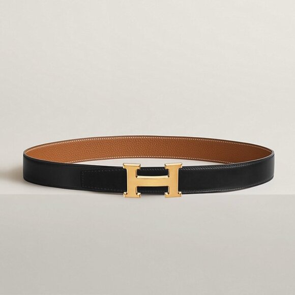 Hermès Narrow Belt. Reversible Leather Strap ⭐️? main image 7